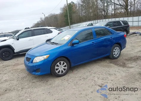 2009 Toyota Corolla Le из США, поврежденный, VIN 2T1BU40E09C113143